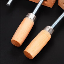 Abrazadera Paralela Ajustable para Carpintería de 6 Pulgadas, de Madera de Haya. Herramienta Profesional para Trabajar la Madera.