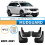 Car Tire Mudguards  Protectors for  Journey  Freemont 2007-2021 4