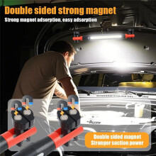 LED-Werklamp met Hoge Lumen, Oplaadbare Magnetische Werkzaklamp, Werklampen met Haken voor Noodreparaties aan de Auto