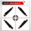Solid Carpenter Pencil Woodworking Mechanical 3 Colors Refill Construction Marking Scriber Built-in Sharpener Black 7