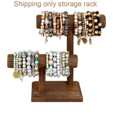 Watch Holder Stand Wooden Watch Display Tower Jewelry Organizer for Bracelets and Necklaces Watch Holder Organizer,C