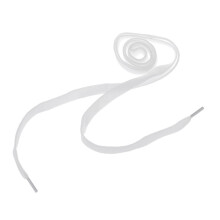 2 Pairs White Flat Shoelaces Sneaker Shoes Strings & 1 Pair Shoe Insoles Lining Pad Heel Sponge Invisible Heel Inserts