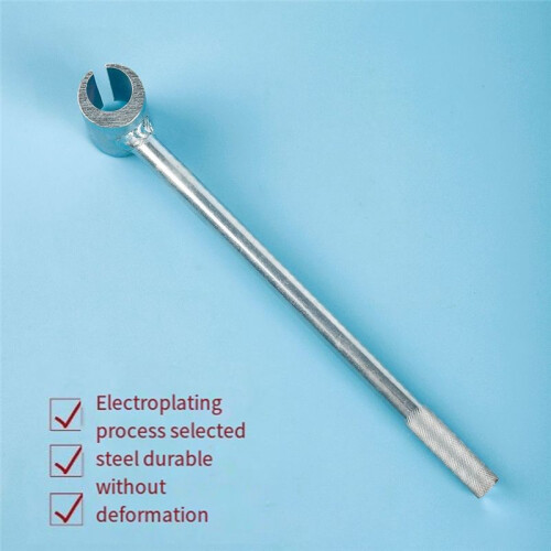 23mm Hinges Adjusting Wrench Hook Spanner CR-V Spanner Key for Round Bolt Hand Tools Adjustable Wrench Tools 2