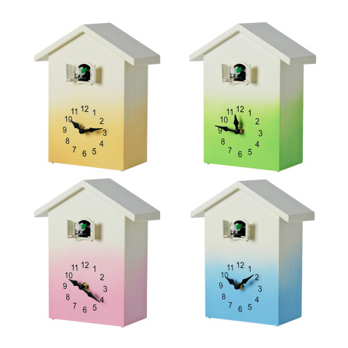 Cuckoo Clock for Wall Art Volumes Adjustable Cookoo Clock-Green 2