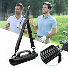 (Black) Lightweight Golf Club Bag for Men & Women
