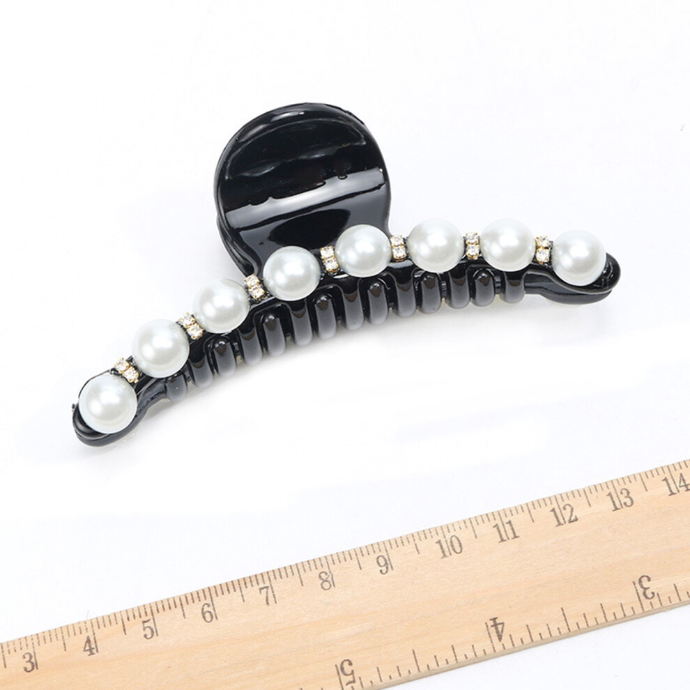 Penghui-Toys (L) Strong Hold Pearl Hair Clips - Non-Slip Hairpin