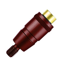 (Red) Quick Release Fishing Net Adapter - Alloy