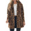(Leopard Print, S) Damen Winterjacke Leopard-Print 1