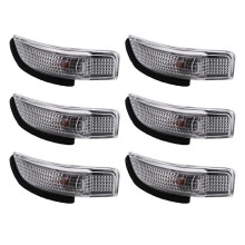 6X 8173052100 Front Right Rearview Side Mirror Turn Signal Indicator Light for Camry Yaris Prius C Avalon