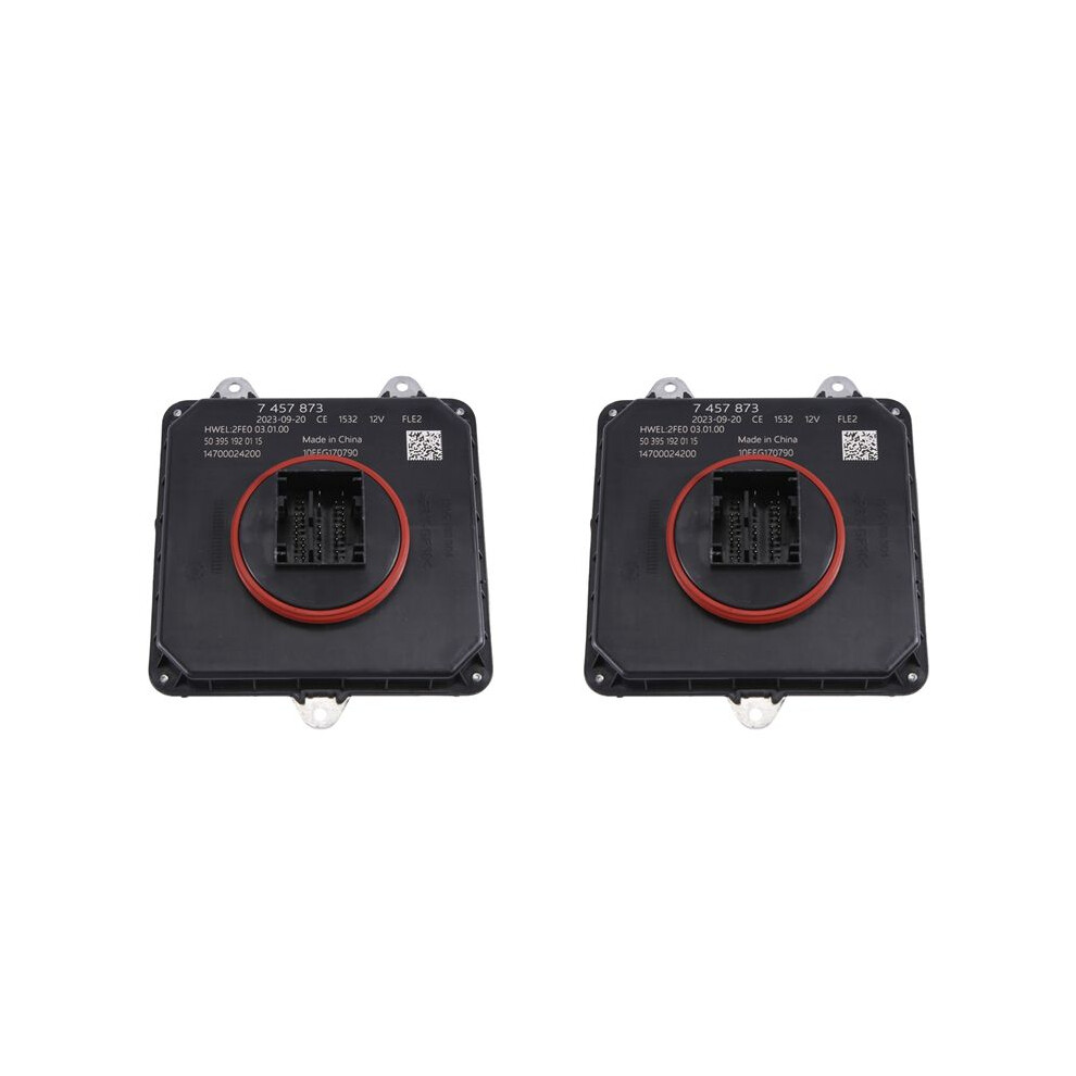 2X New Headlight Control Unit Module Ballast 7457873 63117467873 For F20 F21 F30 F31 F15 X6 6033134685809
