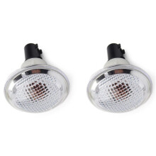 2 Uds. Luces de Posición Laterales de Guardabarros XGB500020 para L322 03-12 Carcasa de Lente de Lámpara Repetidora de Señal de