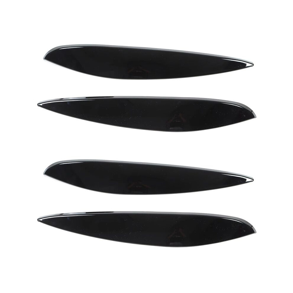 4X For 453 Fortwo Forfour 2015Â2020 Car Headlight Headlamp Eyebrow Eyelid Cover Trim Accessories 6032926522131