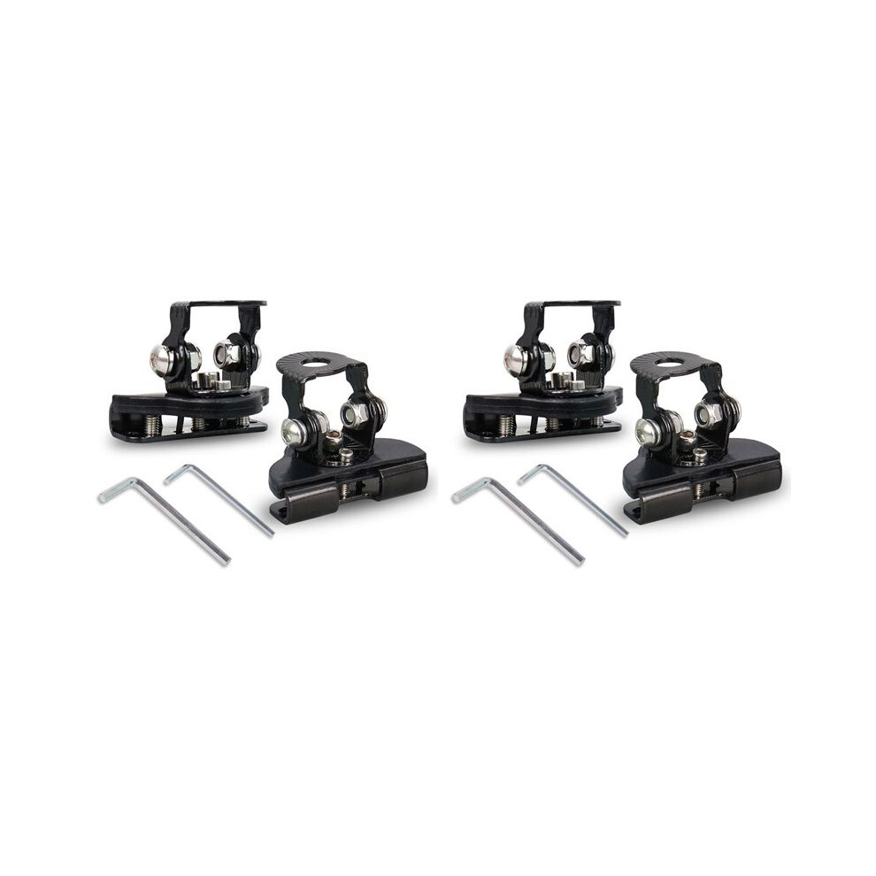 Universal Led Bar Mounting Brackets, Adjustable Hood Pillar Mounts, Led Work Mount Bracket Clamp Holder 4Pcs Light 4713347664564