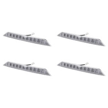 4X Witte Hoog Gemonteerde 3e Remlichtlamp voor  X-Trail T31 2008-2013 LED Achterremlicht 26590-JG00F