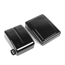 ABS Battery Side Covers for Dyna Fat Bob Street Bob FXDWG 12-17