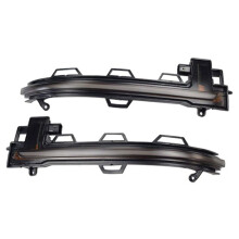 1Pair Car Rearview Side Mirror LED Dynamic Turn Signal Light for X3 X4 X5 X6 X7 G01 G02 G05 G07 2018-2020 Indicator