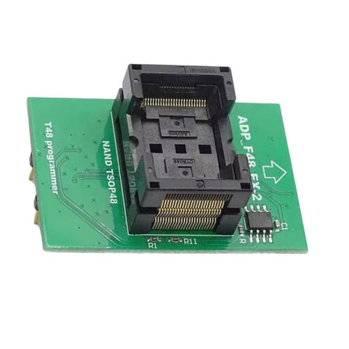 2X TSOP48 NOR Programmer Adapter Wire Burning Socket for T48 ADP F48  TSOP48-2 Chip Socket 1