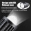 4X H4 LED Spotlight Small Light Bulb LED Motorcycle Modified Headlight Integrated Two-Color Headlight Accessories 6