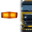 8X Front Grill Light LED  Lamp for     Truck Lorry Front Double Burner Indicator Lights A 3