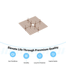 (Brown) PP Root Cover for Flower Pots, Prevents Spillage
