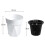 (White) Hydroponic Self-Absorbent Vase for Healthy Plants 5