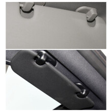 Front Side Sun Visor Fixing Hooks Sun Visor Fixing Hooks 51167373859 for F54 F55 F56 F60 2015-2020, Black