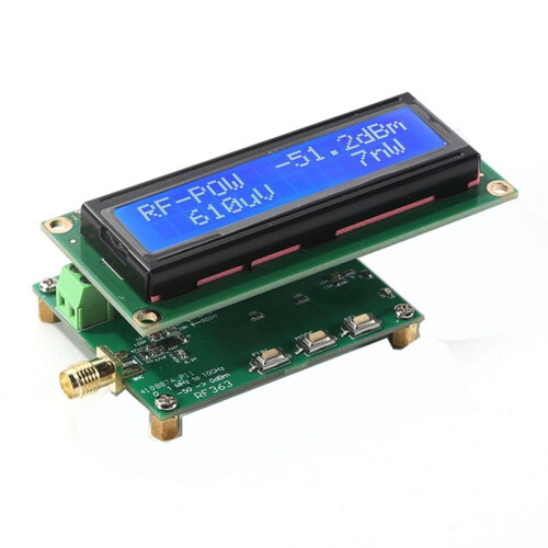 Multi-Function Convenient 1MHz-10GHz -50-0DBm Power Meter Programmable RF Power Attenuation Value RF Power Meter 1