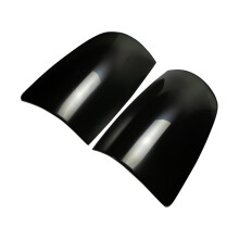 Tail Light Lamp Cover Guard Trim for Ram 1500 2009-2017 Rear Taillight Bezel Cover Accessories Smoked Black