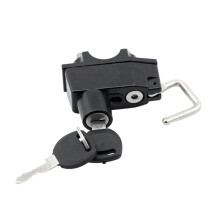 Motorcycle Helmet Lock Helmet Anti-Theft Security Lock with 2 Keys Multi-Functional Helmet Lock for Motorcycle