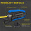 Coax Compression Tool Kit Coax Crimper and Rg6 Crimping Tool with 20 PCS F Compression Connectors 5