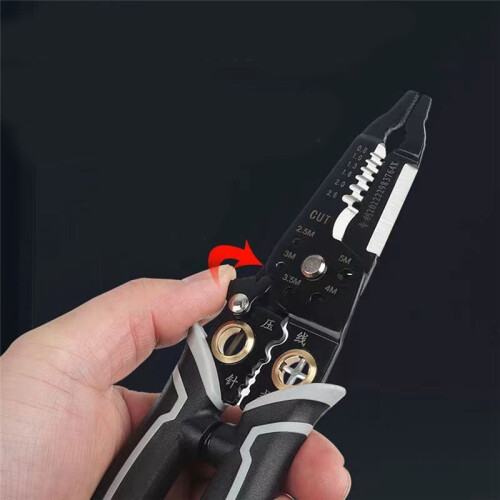 Wire Stripper Tool - 9-In-1 Wire Cutter, Stripper, Crimper, Cable Tool with Stripping Functions - Wiring Tool 1