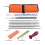 12 Pack Chainsaw File, Chainsaw Sharpener Kit,Round Chainsaw File,Depth Gauge,Quick Check Gauge 6