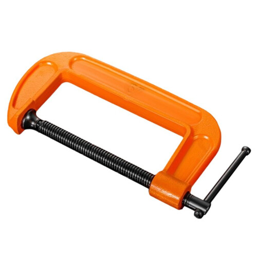 Grampo de Marcenaria Tipo G  e Espesso Grampo de Marcenaria Universal para Serviços Pesados, Fixação Forte e Rápida de 5 Polegadas
