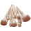 9 Golden Oval Makeup Brush Beginner Brush Foundation Blush Traceless Makeup Brush Set 1
