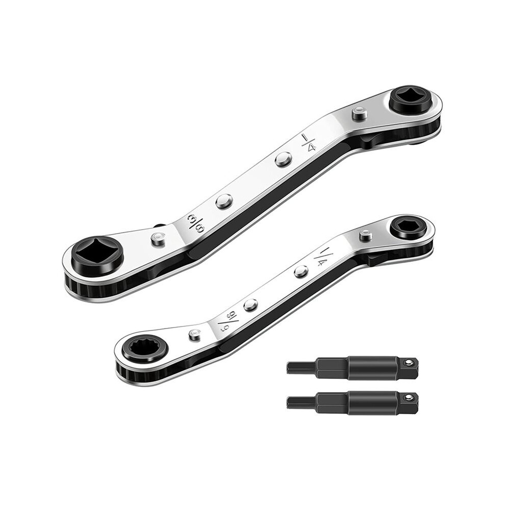 Ratchet Wrench Set For Air-Conditioning Maintenance 3/8Inch To 1/4Inch 5/16X1/4Inch Ratchet Wrench For Hvac Maintenance 6032164852434
