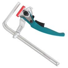 Cyan Handle Quick Ratchet Track Clamp Zacisk do Obróbki Drewna Cyan Ratchet Track Clamp 160x60mm