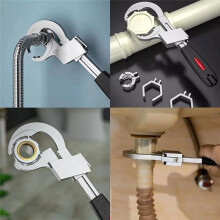 Grishay Flexiwrench, Sherum Dotmalls Flexiwrench, Grishay Wrench, Adjustable Ended Wrench UnderSink Wrench Faucet Tool