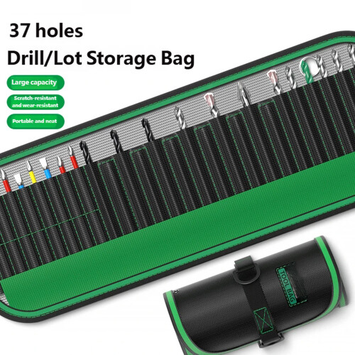 Roll Up Tool Bag Hanging Tool Bag for Professional Electrician 2