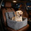 Extrem weicher Hunde-Autostuhl mit Memory-Spume-Polsterung-Grau 7