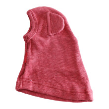 Hooded Hat for Dog Thicken Headwear Protective Wear Fun-Red S