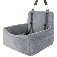 Easy Installation Pet Car Chair for All Car Models-Gray