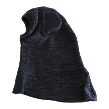 Cats Calming Headwear Hat with Ear Hooded Headwear-Black S
