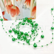 (E) Pearl Beads Garland for Jewelry DIY Craft