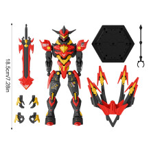 (Dark Blade, Top-of-the-line Version) 3D Printed Movable Robot Figure for Desktop Decoration