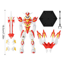 (Ming Chi Blade, Top-of-the-line Version) 3D Printed Movable Robot Figure for Desktop Decor