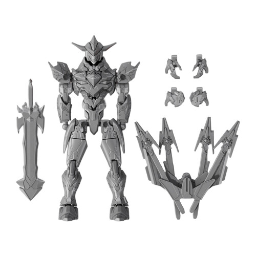 (Plain ash, Ordinary Paragraph) 3D Printed Movable Robot Figure for Desktop Decoration