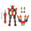 (Dark Blade, Ordinary Paragraph) 3D Printed Movable Robot Figure for Desktop Decoration 2