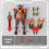 (Dark Blade, Ordinary Paragraph) 3D Printed Movable Robot Figure for Desktop Decoration 3