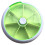 (Green) 7-Cell Rotating Pill Box - Press to Dispense 1