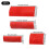 4pcs Wood Graining Tool Set for DIY Wall Art 4